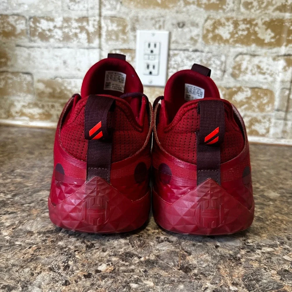 Adidas Harden Vol 5 Futurenatural Mens 11 Red Polka Dot Good H68595 Basketball